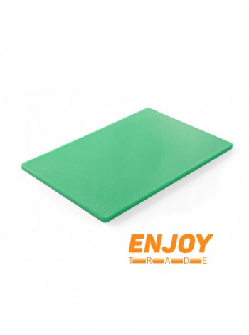 Разделочная доска НАССР 450х300х13 мм. зеленая